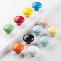 Kulay Ceramic Handle Drawer Handle Modernong Minimalist Cabinet Handle Handle Handle ng Kusina Door Handle at Knobs Cupboard Handle