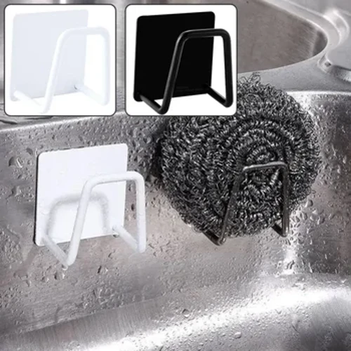 Hoʻopaʻa Sponge Paʻa ʻAi ʻAi ʻAi ʻAi ʻAi ʻAi ʻAi ʻAi ʻAi ʻAi ʻAi ʻAi Hoʻomaʻemaʻe Brush Hook Sponge Storage Rack Wall Hooks Home Organizer