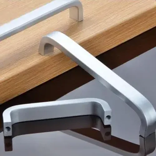 4/6/8/10/12 inchi Spațiu Mânere din aluminiu Dulap pentru uși de bucătărie Mâner drept Butoane de tragere Feronerie pentru mobilier