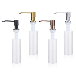 Bồn Rửa Chén Xà Phòng Lotion Bảo Quản Bình Chất Tẩy Rửa Chất Lỏng Rửa Tay Bơm Thép Không Gỉ Dưỡng Bảo Quản Bình Tiếp Liệu