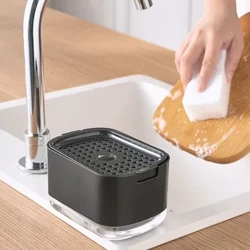 Dozator portabil de săpun Pompă de spumă Pompă de lichid de curățare Dispenser Container Presă manuală Acasă Baie Accesorii pentru curățarea bucătăriei