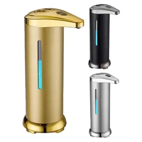 Hộp đựng xà phòng tự động có thể sạc lại Hộp đựng xà phòng lỏng thông minh không chạm bằng thép không gỉ Máy bơm xà phòng điện sáng tạo
