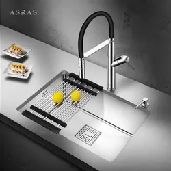 ASRAS-6043B SUS304 handgemaach Kichen ënnerzegoen