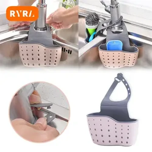 Bucătărie depozitare coș de scurgere coș de bucătărie suport pentru chiuvetă reglabil cu soap raft agățat de coș de scurgere accesorii de bucătărie accesorii de bucătărie
