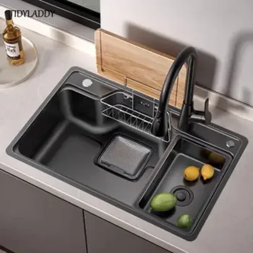 Fa'apa umukuka Nano Sink ipu ta'itasi umukuka 304 u'amea u'amea Tele Fa'anonoa Fa'apa'u ma Fa'ago ipu mo mea fa'aoga Fa'agogo umukuka.