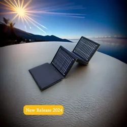 LEETA Portable Solar Panel High Power High Quality Waterproof Foldable Outdoor Cells Battery Charger para sa Mobile Phone Travel