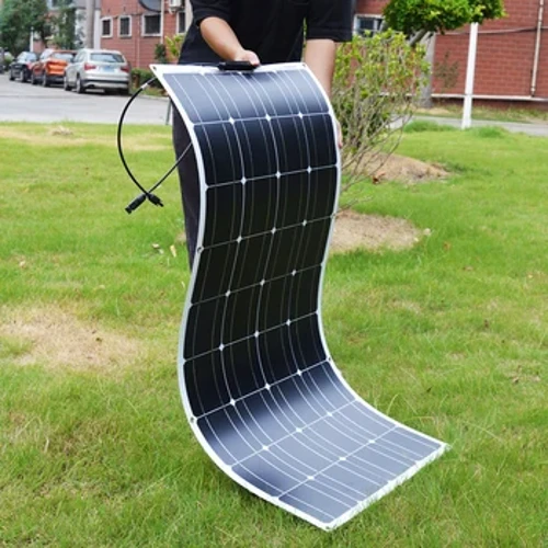DOKIO 18V 100W Гъвкави слънчеви панели 300W Водоустойчив монокристален слънчев панел Къмпинг RV Домашно зареждане 12V DFSP-100M