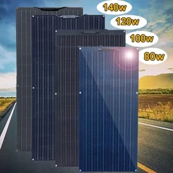 12v solar panel fetu'utu'una'i 140w 120w 100w 80w 50w fale tolauapi fale photovoltaic panel taavale va'a poletito EU USA RU faleteuoloa lafo fua