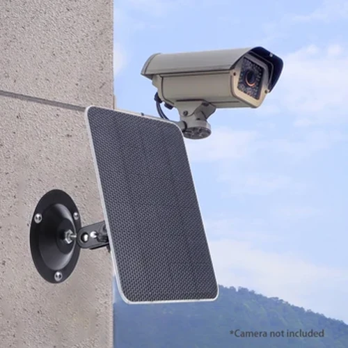 Howpsuzlyk kamerasy üçin 10W 5V Gün paneli açyk gün öýjükleriniň zarýad berijisi IP CCTV Suw geçirmeýän gün energiýasy zarýad beriş paneli howpsuzlyk kamerasy