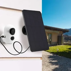 10w 5V vandtæt solpanel 2 i 1 opladning Ip sikkerhedskamera oplader strømforsyning til lys lampe