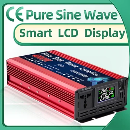 Pure Sine Wave Inverter 12V 220V 24V 110V 2000W 3000W 4000W 5000W DC Zu AC Portable Power Volt Converter Car Solar Inverter