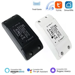 Tuya WiFi 스마트 라이트 스위치 범용 차단기 타이머 스마트 라이프 APP 무선 원격 제어 모듈 Alexa Google 홈을 통해 작동