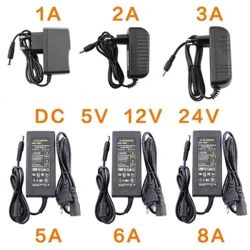 AC DC 5V 6V 8V 9V 10V 12V 13V 14V 15V 24V toiteadapter 1A 2A 3A 5A 6A 8A 220V kuni 12V universaalne laadija LED-draiveri jaoks