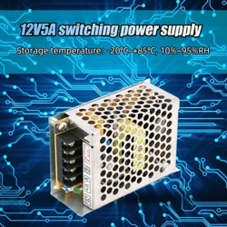 12V 5A toiteallikaadapter 60W lülitus toiteallikas 220 AC kuni 12 V DC LED -riba jaoks