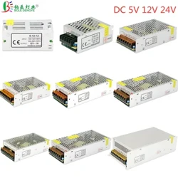 Alimentation de commutation AC 110V 220V à DC 5V 12V 24V, adaptateur d'alimentation 1A 2A 3A 5A 10A 15A 20A 30A, transformateur d'éclairage, pilote LED
