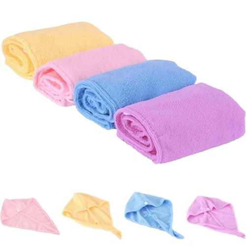 Fraen Lang Hoer Schnelldrock Hoer Handduch Soft Mikrofiber Handdicher Duschkapp Handduch Bad Mutzen fir Fraen Dréchen Hoer Cap Lady Turban Kapp