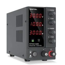 Wanptek 30V 10A alalisvoolu toiteallika reguleeritav number kuvar