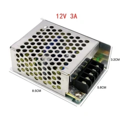 12V 1A 2A 3A Превключващо захранване Трансформатори AC 220V към DC 12V LED SMPS Захранване 12 V Volt за LED лента за видеонаблюдение
